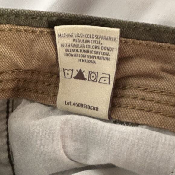 Legendary Outfitters Pants Men' 36X30 Green Canvas Cargo Utility Hiking Work - Picture 12 of 12